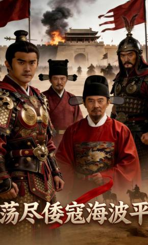 短剧《荡尽倭寇海波平》海报