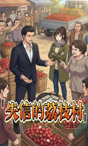 短剧《失信的荔枝村》海报