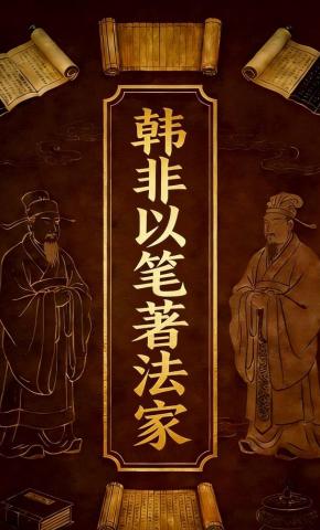 短剧《韩非以笔著法家》海报