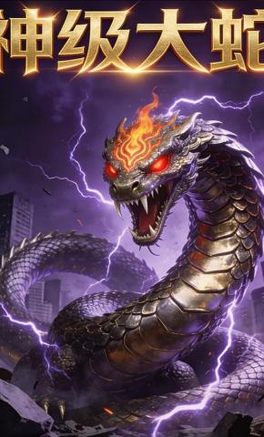 短剧《神级大蛇》海报