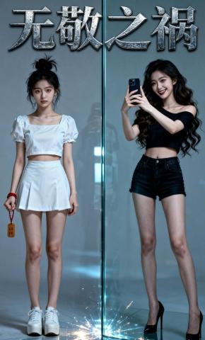 短剧《无敬之祸》海报