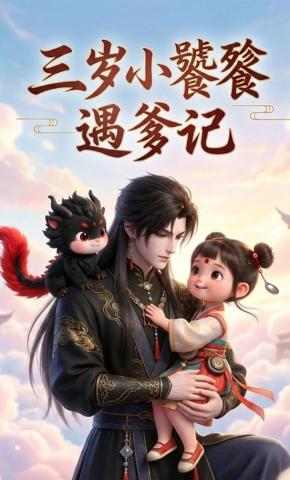 短剧《三岁小饕餮遇爹记》海报