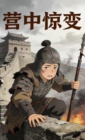 短剧《营中惊变》海报