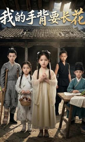 短剧《我的手背要长花》海报