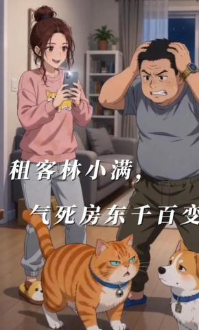 短剧《租客林小满，气死房东千百变》海报
