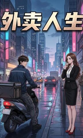 短剧《外卖人生》海报