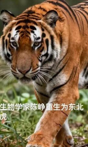 短剧《生物学家陈峥重生为东北虎》海报