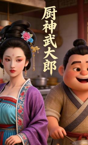 短剧《厨神武大郎》海报