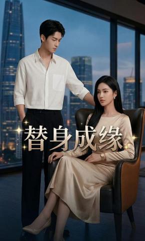 短剧《替身成缘》海报