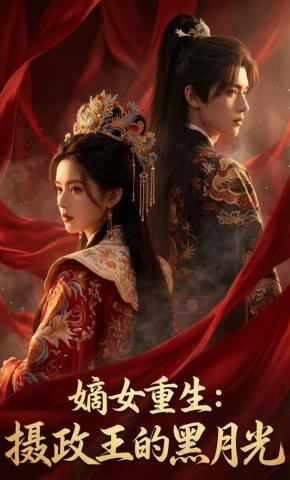 短剧《嫡女重生：摄政王的黑月光》海报