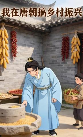 短剧《我在唐朝搞乡村振兴》海报