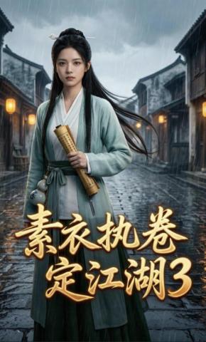 短剧《素衣执卷定江湖3》海报
