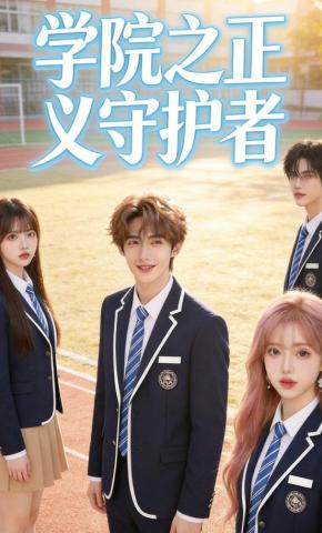 短剧《学院之正义守护者》海报