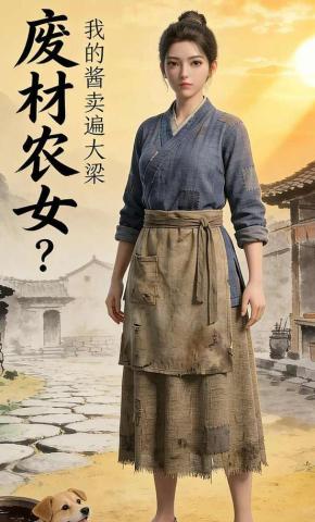 短剧《废材农女？我的酱卖遍大梁》海报