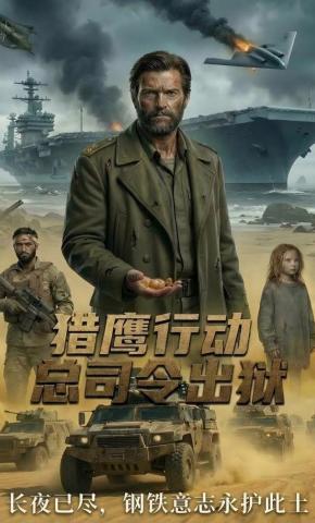 短剧《猎鹰行动：总司令出狱》海报