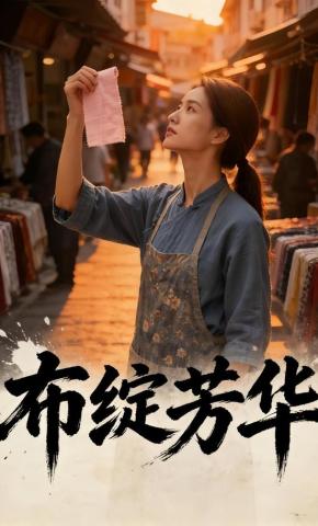 短剧《布绽芳华》海报