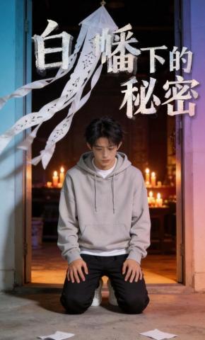 短剧《白幡下的秘密》海报