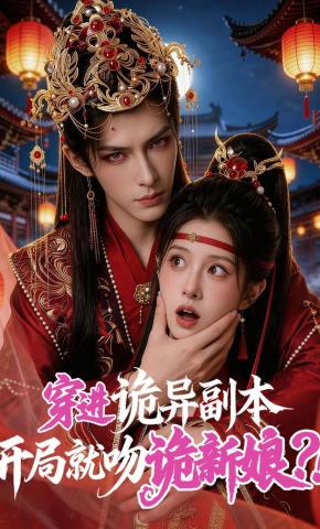 短剧《穿进诡异副本，开局就吻诡新娘？！》海报