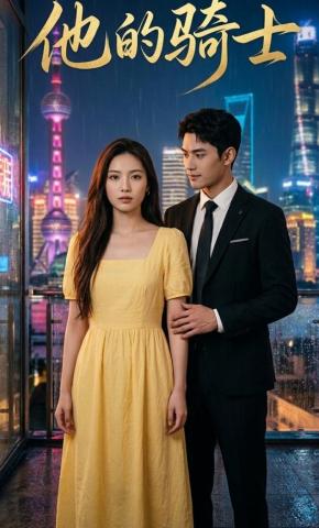 短剧《他的骑士》海报