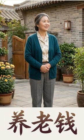 短剧《养老钱》海报