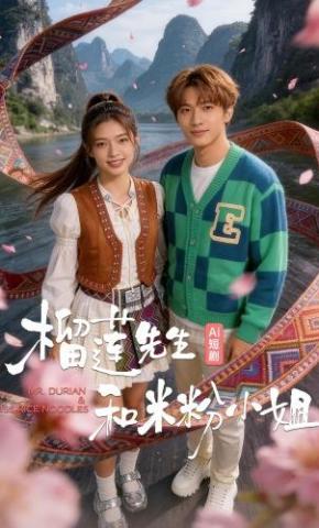 短剧《榴莲先生和米粉小姐》海报