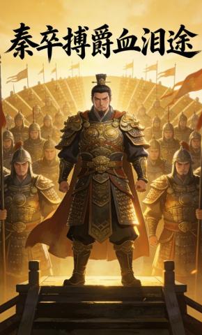 短剧《秦卒搏爵血泪途》海报