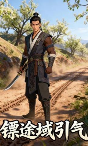 短剧《镖途域引气》海报