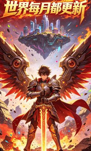 短剧《世界每月都更新》海报