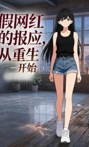 短剧《假网红的报应，从重生开始》海报