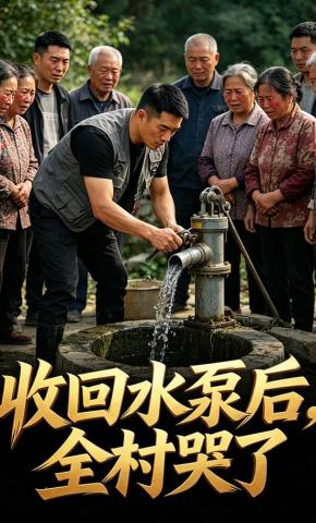 短剧《收回水泵后，全村哭了》海报