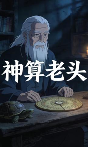 短剧《神算老头》海报