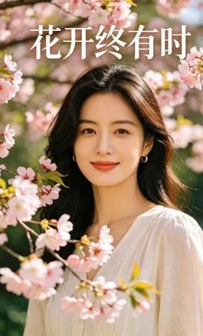 短剧《花开终有时》海报