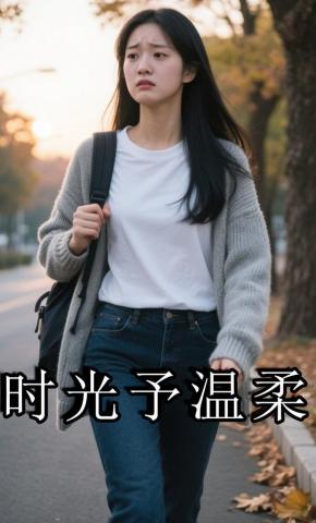 短剧《时光予温柔》海报