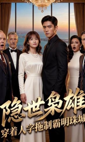 短剧《隐世枭雄穿着人字拖制霸明珠城》海报