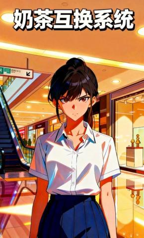 短剧《奶茶互换系统》海报