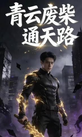 短剧《青云废柴通天路》海报