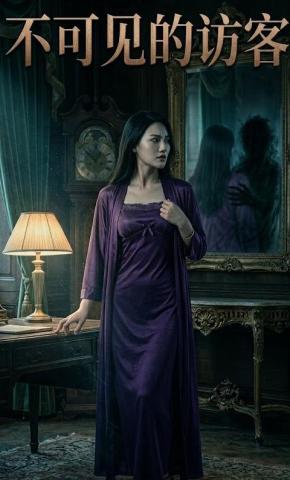 短剧《不可见的访客》海报