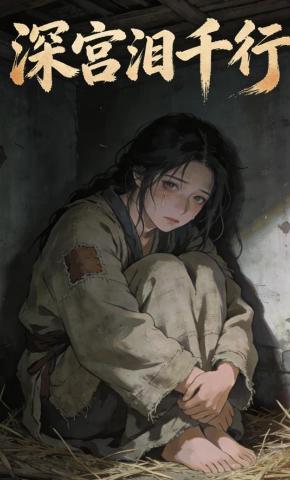 短剧《深宫泪千行》海报