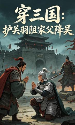 短剧《穿三国：护关羽阻家父降吴》海报
