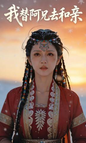 短剧《我替阿兄去和亲》海报