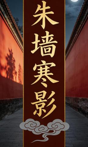 短剧《朱墙寒影》海报