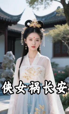 短剧《侠女祸长安》海报