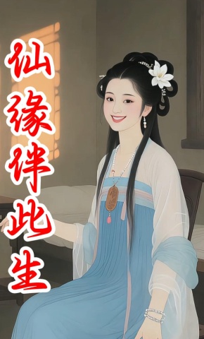 短剧《仙缘伴此生》海报