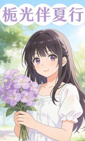 短剧《栀光伴夏行》海报