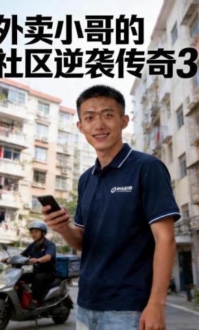 短剧《外卖小哥的社区逆袭传奇3》海报