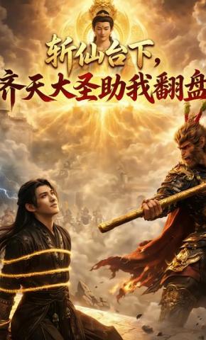 短剧《斩仙台下，齐天大圣助我翻盘》海报