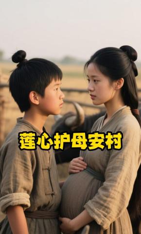 短剧《莲心护母安村》海报