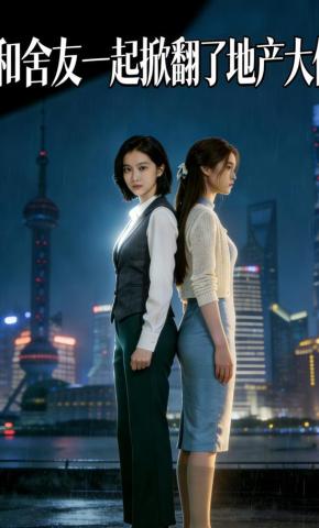 短剧《和舍友一起掀翻了地产大佬》海报