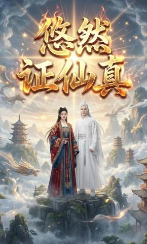 短剧《悠然证仙真》海报