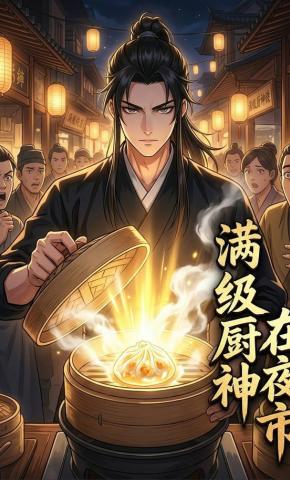 短剧《满级厨神在夜市》海报